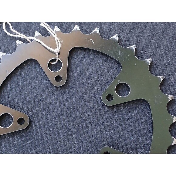 VINTAGE BLACK SHIMANO SG E-30 TOOTH CHAINRING - SMALL CHAINRING TREK 750 BIKE - Picture 7 of 8